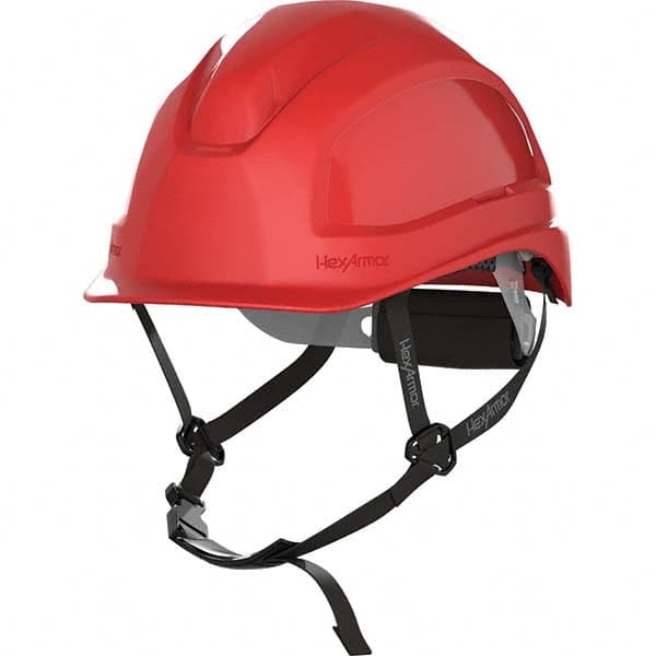 HexArmor - ANSI Type I Class C 4-Point Ratchet Short Brim Hard Hat - Industrial Tool & Supply