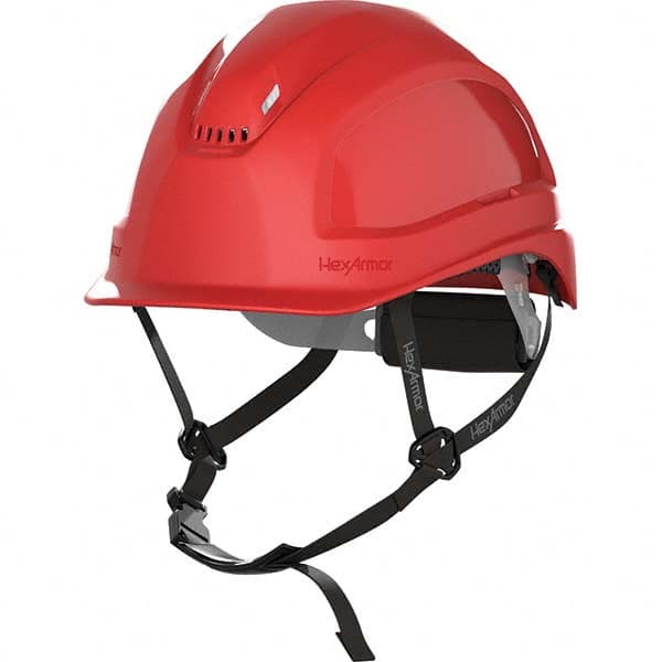HexArmor - ANSI Type I Class C 4-Point Ratchet Short Brim Hard Hat - Industrial Tool & Supply