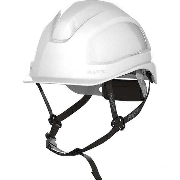 HexArmor - ANSI Type I Class C 4-Point Ratchet Short Brim Hard Hat - Industrial Tool & Supply