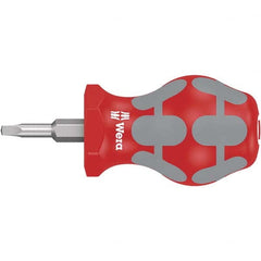 Wera - Precision & Specialty Screwdrivers Type: Square Recess Overall Length Range: 3" - 6.9" - Industrial Tool & Supply