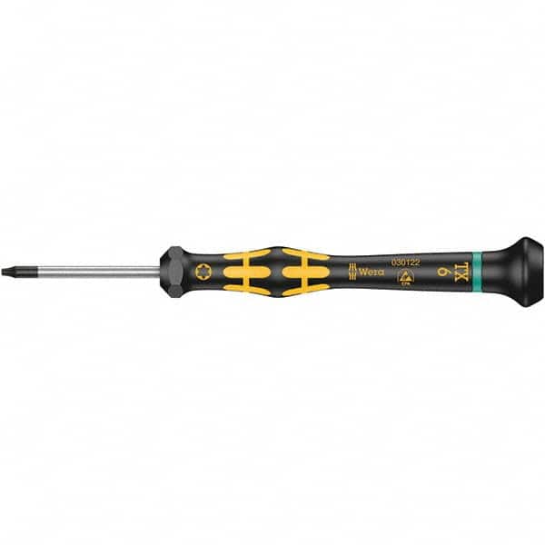 Wera - Precision & Specialty Screwdrivers Type: Torx Overall Length Range: 3" - 6.9" - Industrial Tool & Supply