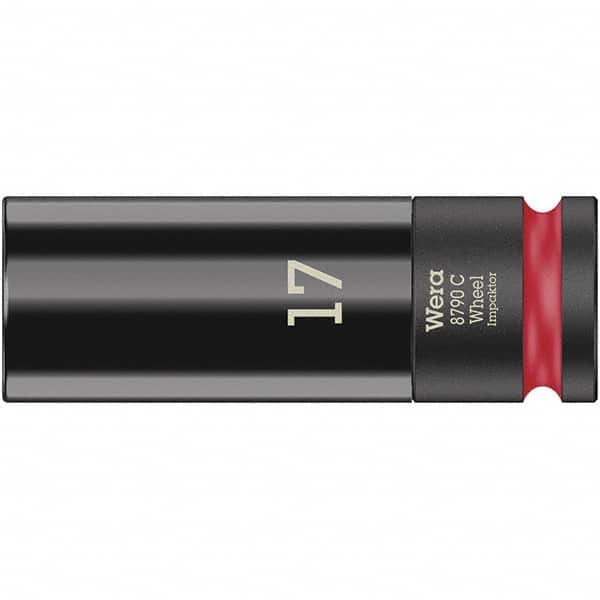 Wera - Impact Sockets Drive Size (Inch): 1/2 Size (mm): 17.0 - Industrial Tool & Supply