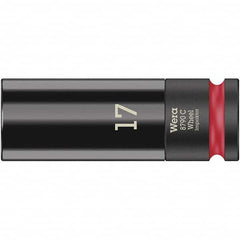 Wera - Impact Sockets Drive Size (Inch): 1/2 Size (mm): 17.0 - Industrial Tool & Supply