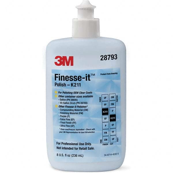 3M - Buffing & Polishing Compounds Material Application: Reduce/Remove Automotive Swirl Marks Compound Type: Mark Remover - Industrial Tool & Supply