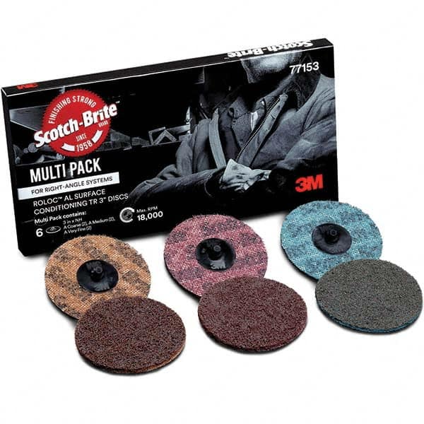 3M - Quick Change Discs Disc Diameter (Inch): 3 Attaching System: Type TR - Industrial Tool & Supply