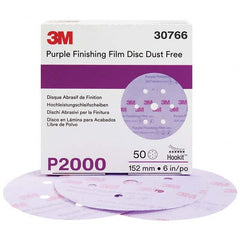 3M - Hook & Loop Discs Abrasive Type: Film Disc Disc Diameter (Inch): 6 - Industrial Tool & Supply