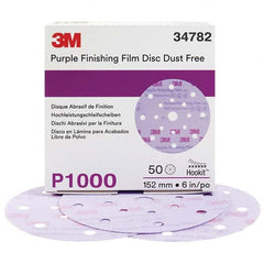 3M - Hook & Loop Discs Abrasive Type: Film Disc Disc Diameter (Inch): 6 - Industrial Tool & Supply