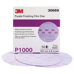 3M - Hook & Loop Discs Abrasive Type: Film Disc Disc Diameter (Inch): 6 - Industrial Tool & Supply