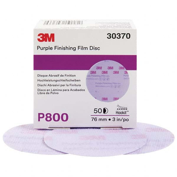 3M - Hook & Loop Discs Abrasive Type: Film Disc Disc Diameter (Inch): 3 - Industrial Tool & Supply