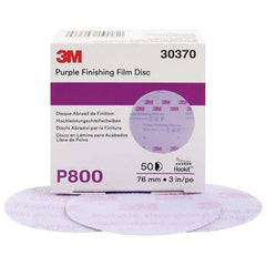 3M - Hook & Loop Discs Abrasive Type: Film Disc Disc Diameter (Inch): 3 - Industrial Tool & Supply