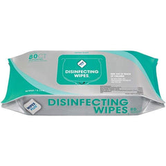 Tri-Chem - Pack of (12), 80 ct, 7 x 8 Disinfecting Wipes - Industrial Tool & Supply