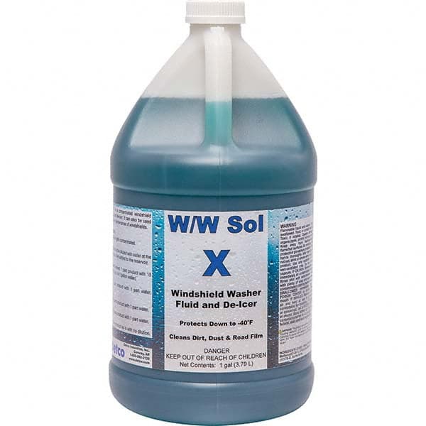 Detco - Automotive Cleaners & Degreaser Type: Windshield Washer Fluid Container Size: 1 Gal. - Industrial Tool & Supply