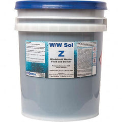 Detco - Automotive Cleaners & Degreaser Type: Windshield Washer Fluid Container Size: 5 Gal. - Industrial Tool & Supply