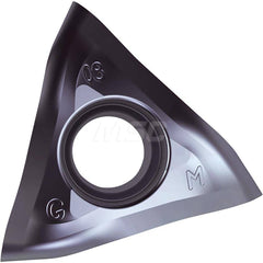 TRI POS RAKE RH Carbide Milling Insert Megacoat Nano Finish, 5.7mm Thick