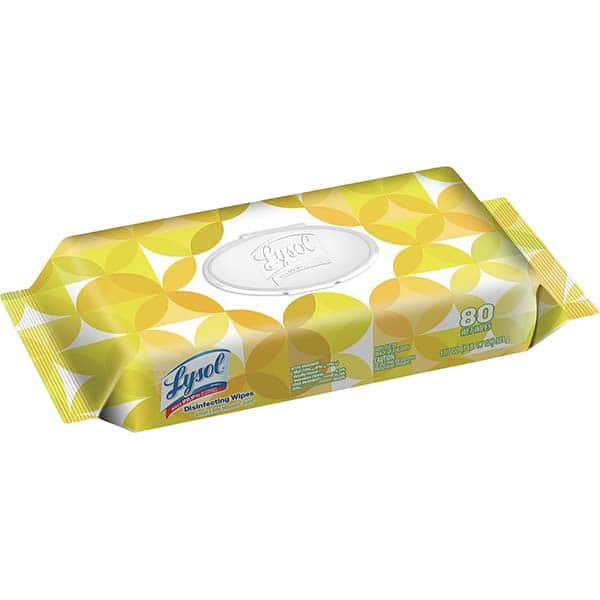 Lysol - Wipes Type: Disinfecting Style: Flatpack - Industrial Tool & Supply