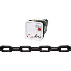 Weldless Chain; Load Capacity (Lb. - 3 Decimals): 0.000; Type: Decorative Chain; Trade Size: #8; Chain Diameter (Decimal Inch): 0.3000; Inside Length: 1.5 in; 1.5 mm; Finish/Coating: Plastic; Inside Length (Decimal Inch): 1.5 in; 1.5 mm; Load Capacity (Lb