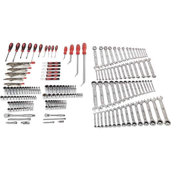 Milwaukee Tool - Combination Hand Tool Sets Tool Type: Mechanic's Tool Set Number of Pieces: 191.000 - Industrial Tool & Supply