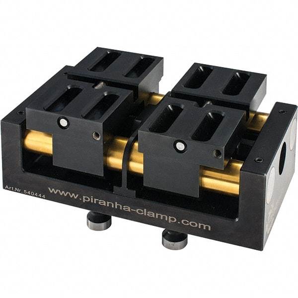 Piranha Clamp - Vise Jaw Sets Jaw Width (mm): 50.00 Set Type: Standard - Industrial Tool & Supply