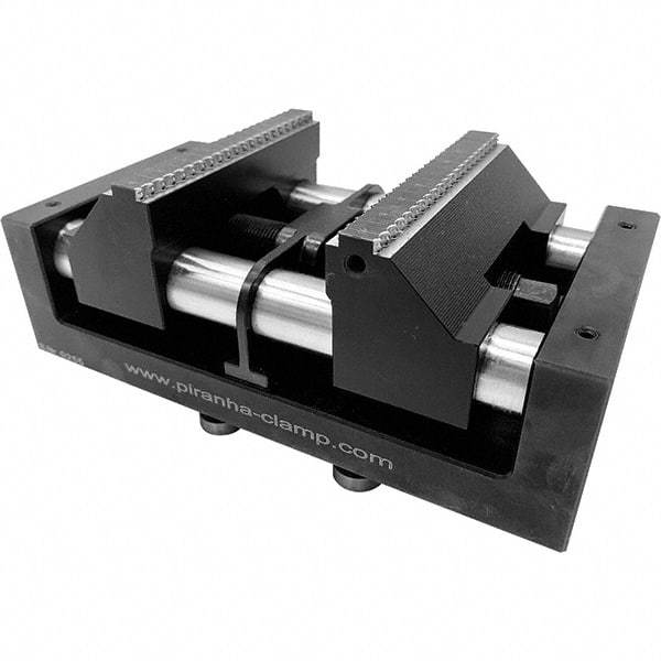 Piranha Clamp - Self-Centering Vises Jaw Width (mm): 90.00 Maximum Jaw Opening Capacity (mm): 118.00 - Industrial Tool & Supply