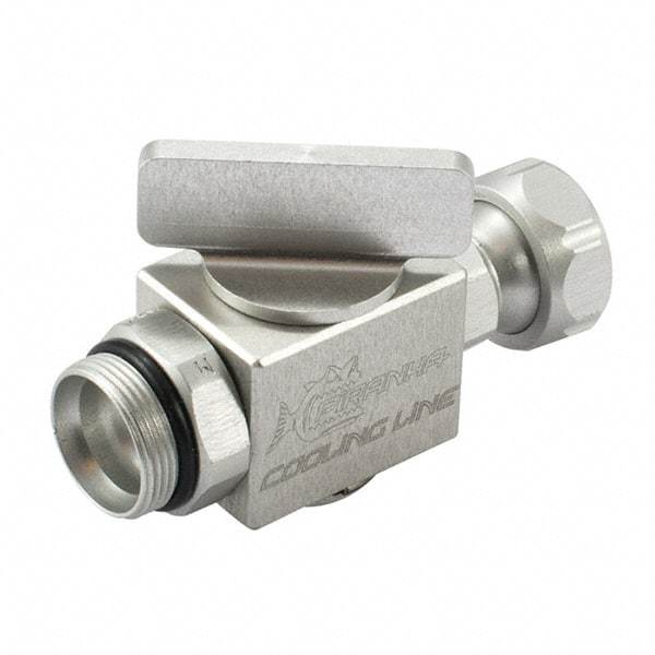 Piranha Cooling Line - Instrumentation Ball Valves Material: Aluminum Pipe Size: 0.25 (Inch) - Industrial Tool & Supply