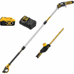 DeWALT - Edgers, Trimmers & Cutters Type: Hedge Trimmer; Pole Saw Kit Power Type: Battery - Industrial Tool & Supply