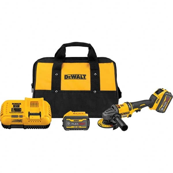 DeWALT - Angle & Disc Grinders Type of Power: Cordless Wheel Diameter (Inch): 4-1/2 - 6 - Industrial Tool & Supply