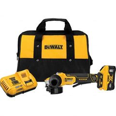 DeWALT - Angle & Disc Grinders Type of Power: Cordless Wheel Diameter (Inch): 4-1/2 - 5 - Industrial Tool & Supply