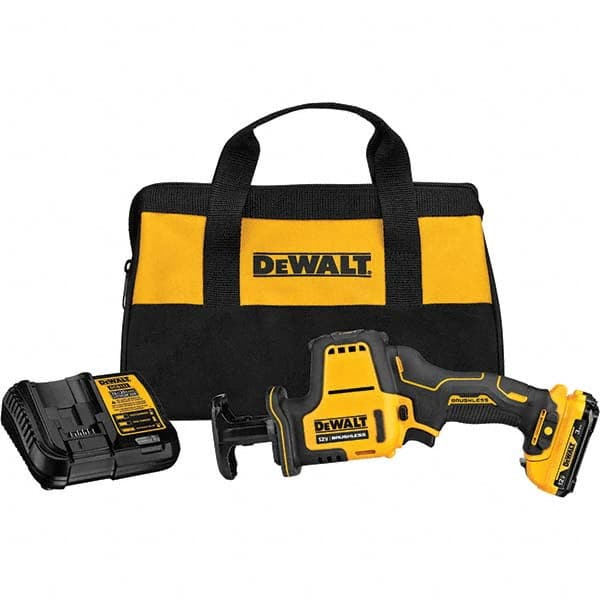 DeWALT - Cordless Reciprocating Saws Voltage: 12.0 Battery Chemistry: Lithium-Ion - Industrial Tool & Supply