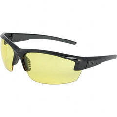 Uvex - Safety Glasses Type: Safety Lens Color Family: Amber - Industrial Tool & Supply