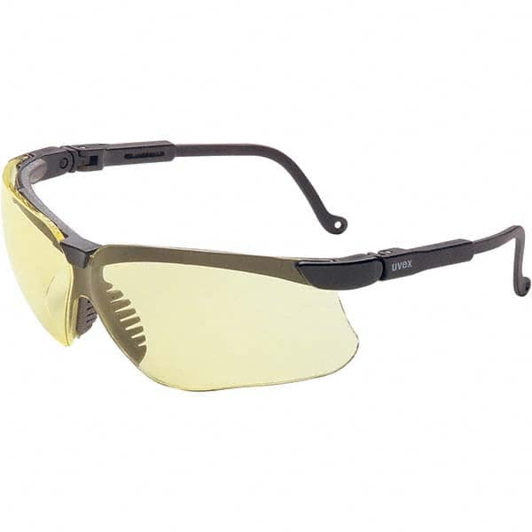 Uvex - Safety Glasses Type: Safety Lens Color Family: Amber - Industrial Tool & Supply