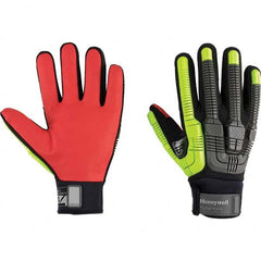 Honeywell - Size XL (10), ANSI Cut Lvl A6, Abrasion Lvl 4, Rubber Coated Cut Resistant Gloves - Industrial Tool & Supply