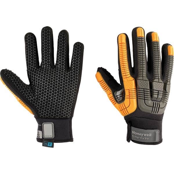 Honeywell - Size L (9), ANSI Cut Lvl A6, Abrasion Lvl 4, Rubber Coated Cut Resistant Gloves - Industrial Tool & Supply