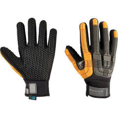 Honeywell - Size L (9), ANSI Cut Lvl A6, Abrasion Lvl 4, Rubber Coated Cut Resistant Gloves - Industrial Tool & Supply