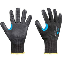 Honeywell - Size L (9), ANSI Cut Lvl A7, Puncture Lvl 1, Abrasion Lvl 6, Nitrile Coated Cut Resistant Gloves - Industrial Tool & Supply