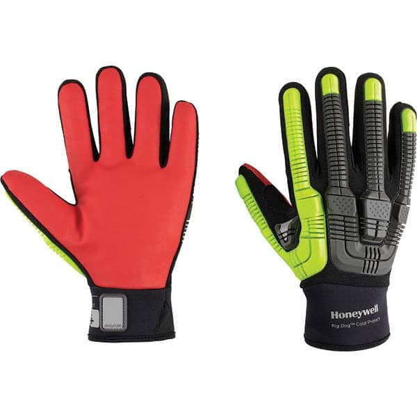 Honeywell - Size 2XL (11), ANSI Cut Lvl A6, Abrasion Lvl 4, Rubber Coated Cut Resistant Gloves - Industrial Tool & Supply