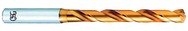 12 HSS-Co High Performance EX-GOLD Jobber Drill-TiN - Industrial Tool & Supply