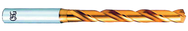 17/64 HSS-Co High Performance EX-GOLD Jobber Drill-TiN - Industrial Tool & Supply