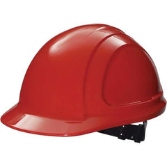 Honeywell - Hard Hats Type: Short Brim Adjustment: Pin Lock - Industrial Tool & Supply