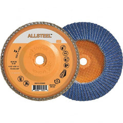 WALTER Surface Technologies - Flap Discs Abrasive Type: Coated Flap Disc Type: Type 27 - Industrial Tool & Supply