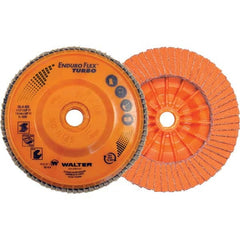 WALTER Surface Technologies - Flap Discs Abrasive Type: Coated Flap Disc Type: Type 27 - Industrial Tool & Supply