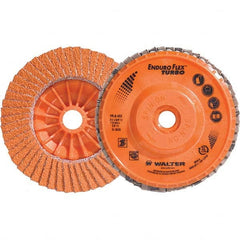 WALTER Surface Technologies - Flap Discs Abrasive Type: Coated Flap Disc Type: Type 27 - Industrial Tool & Supply