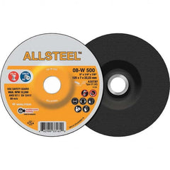 WALTER Surface Technologies - Depressed-Center Wheels Wheel Diameter (Inch): 5 Wheel Thickness (Inch): 1/4 - Industrial Tool & Supply