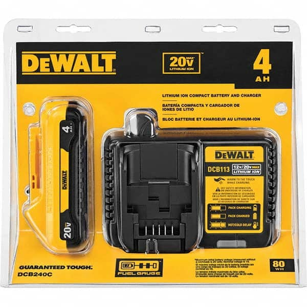 DeWALT - Power Tool Chargers Voltage: 20 Battery Chemistry: Lithium-Ion - Industrial Tool & Supply