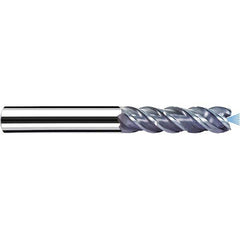 Fraisa - 3/16" Diam 4 Flute Solid Carbide 0.004" Corner Radius End Mill - Industrial Tool & Supply