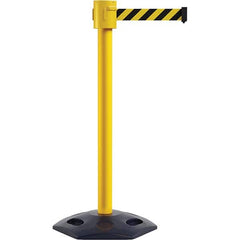 Trafford Industrial - Barrier Posts Type: Stanchion Post Color/Finish: Yellow - Industrial Tool & Supply