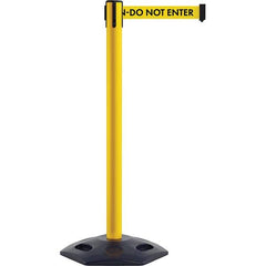 Trafford Industrial - Barrier Posts Type: Stanchion Post Color/Finish: Yellow - Industrial Tool & Supply