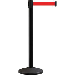 Trafford Industrial - Barrier Posts Type: Stanchion Post Color/Finish: Black - Industrial Tool & Supply