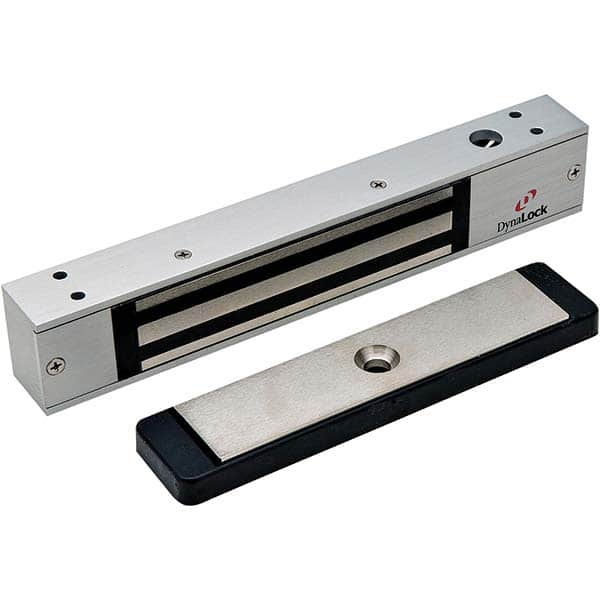 Made in USA - Electromagnet Locks Average Magnetic Pull (Lb.): 650.000 (Pounds) Length (Inch): 10-1/2 - Industrial Tool & Supply