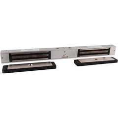 Made in USA - Electromagnet Locks Average Magnetic Pull (Lb.): 650.000 (Pounds) Length (Inch): 10-1/2 - Industrial Tool & Supply
