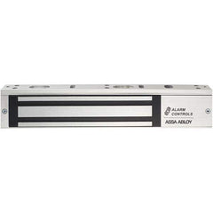 Made in USA - Electromagnet Locks Average Magnetic Pull (Lb.): 600.000 (Pounds) Length (Inch): 9-7/8 - Industrial Tool & Supply